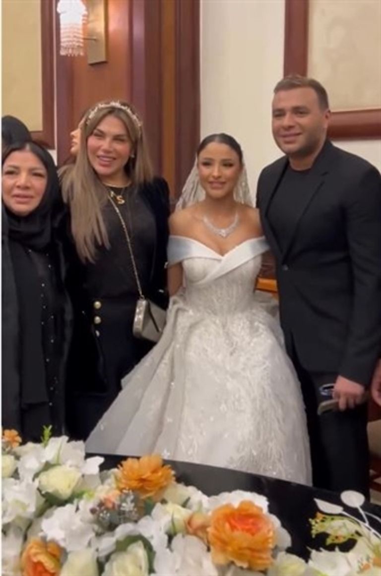 عقد قران شقيقة رامي صبري