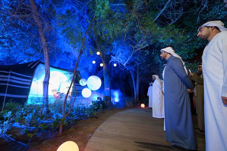 سلطان بن أحمد القاسمي يشهد إطلاق هوية الشارقة الجديدة