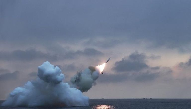 صاروخ كروز جرى إطلاقه من كوريا الشمالية