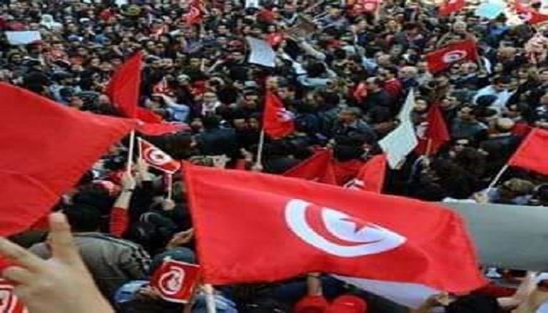 مظاهرات سابقة في تونس مناوئة للإخوان - أرشيفية