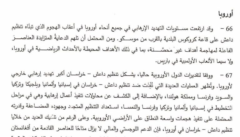 خارطة انتشار لتنظيمي داعش والقاعدة