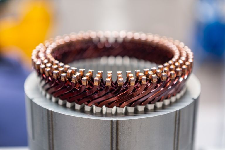 المحرك تراجع النحاس المستخدم في صناعة بطاريات السيارات الكهربائية