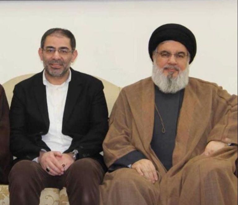 نصر الله وصهره حسن جعفر قصير