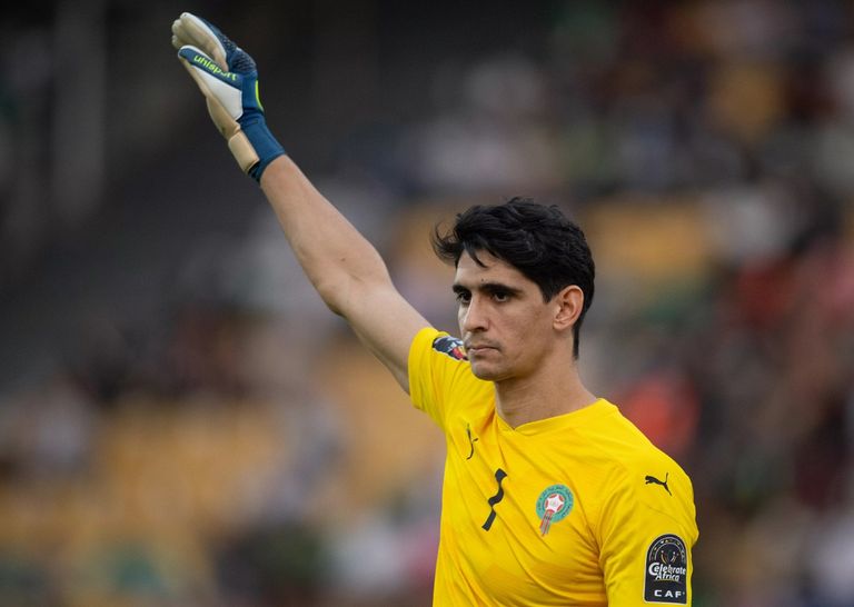 ياسين بونو ياسين بونو حارس مرمى منتخب المغرب