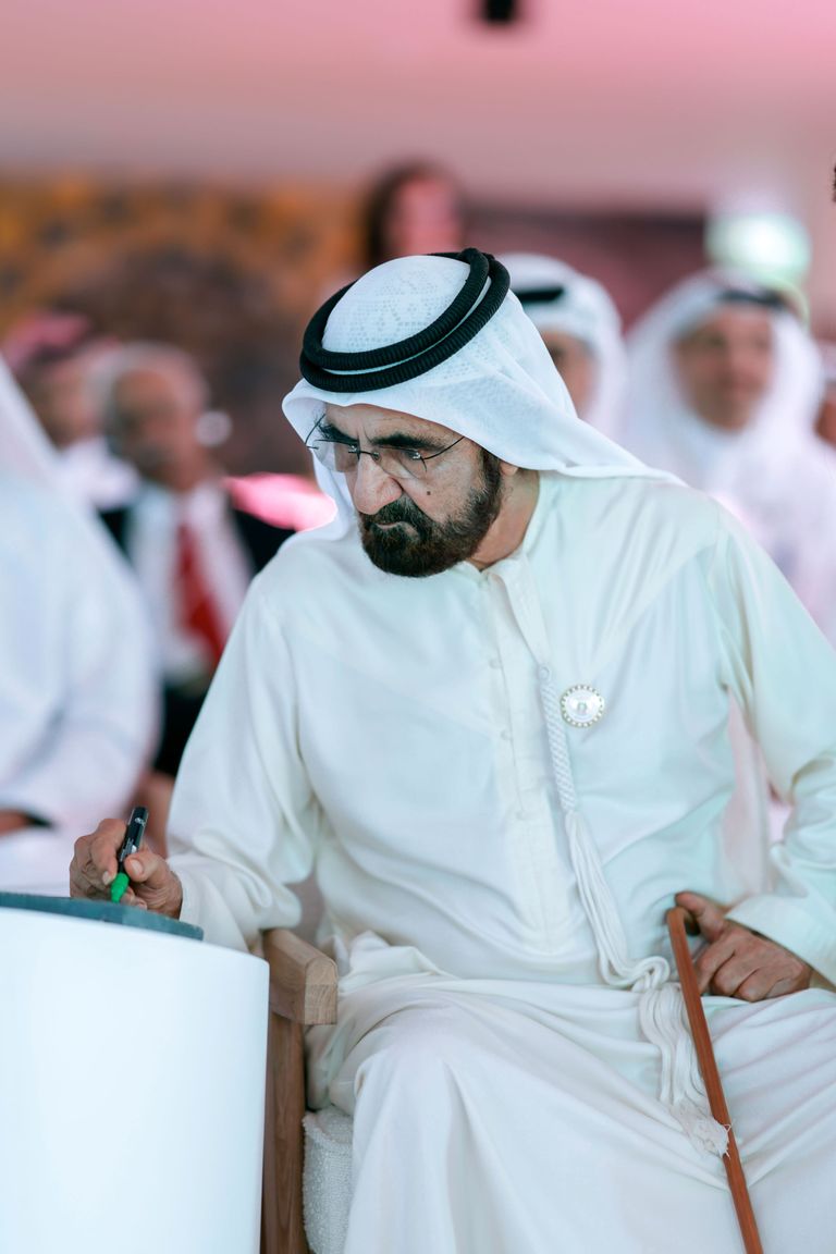 الشيخ محمد بن راشد آل مكتوم يعتمد مخطط "إكسبو دبي"