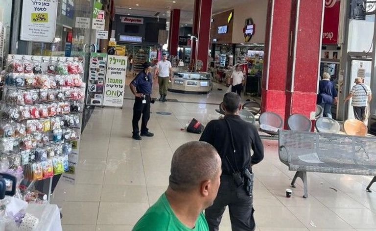 موقع الهجوم في بئر سبع