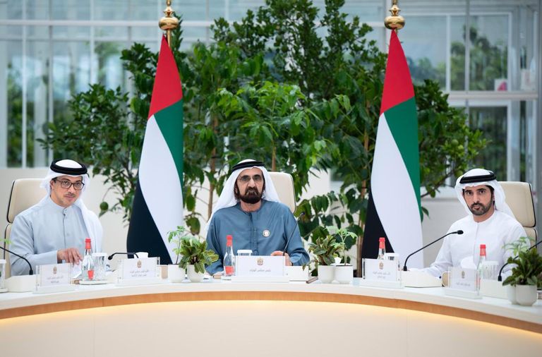 الشيخ محمد بن راشد آل مكتوم خلال فعاليات إطلاق البرنامج