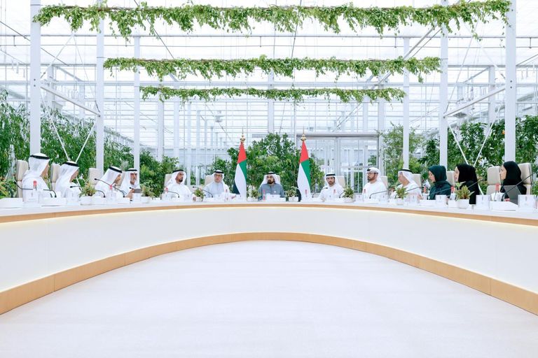 الشيخ محمد بن راشد آل مكتوم خلال فعاليات إطلاق البرنامج