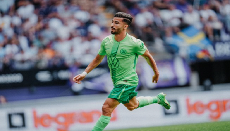 محمد الأمين عمورة  عمر مرموش نجم فرانكفورت الألماني