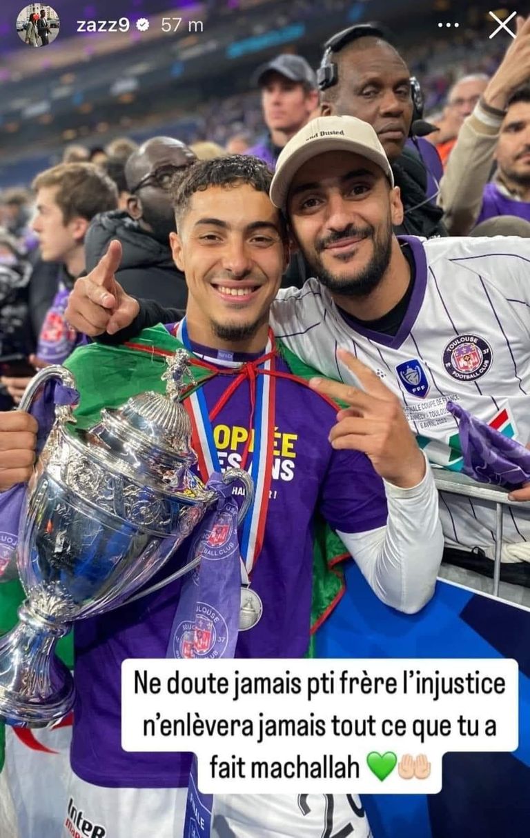 فارس شايبي نجم منتخب الجزائر الواعد