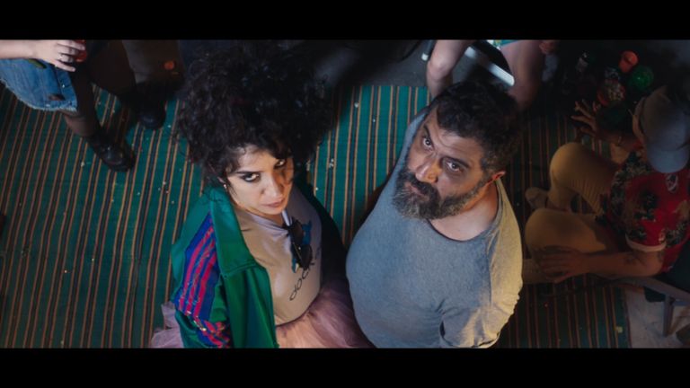 مشهد من الفيلم اللبناني "مشقلب"