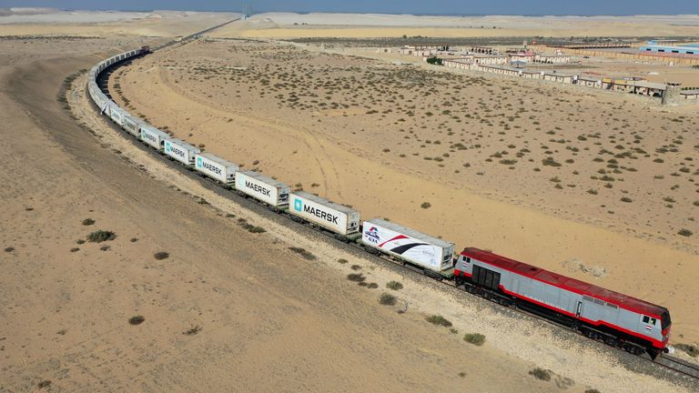 عودة القطار إلى سيناء