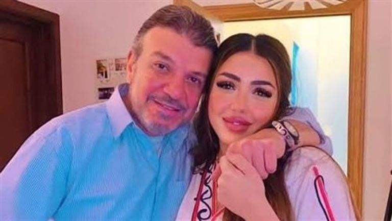 أحمد سلامة وابنته