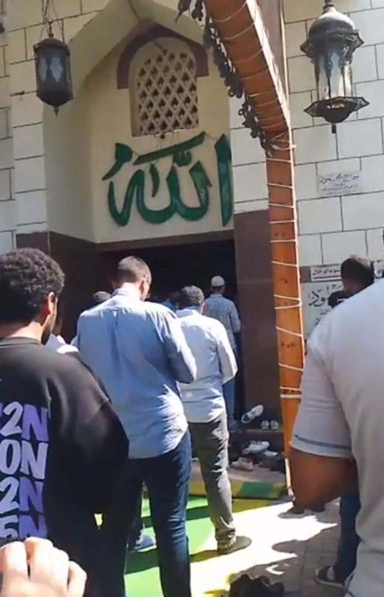 جنازة زوجة حسام موافي