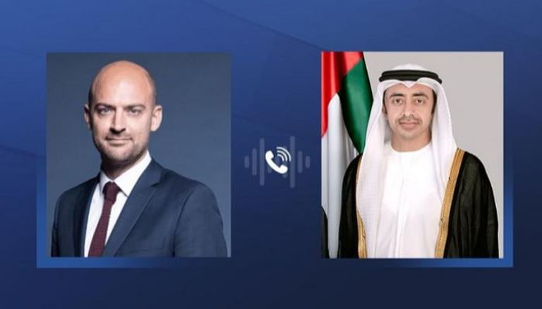 الشيخ عبدالله بن زايد آل نهيان وجان نويل بارو 