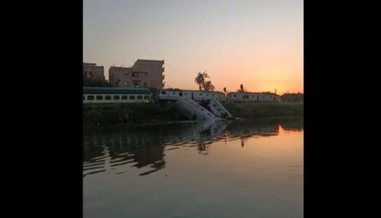 حادث قطار المنيا