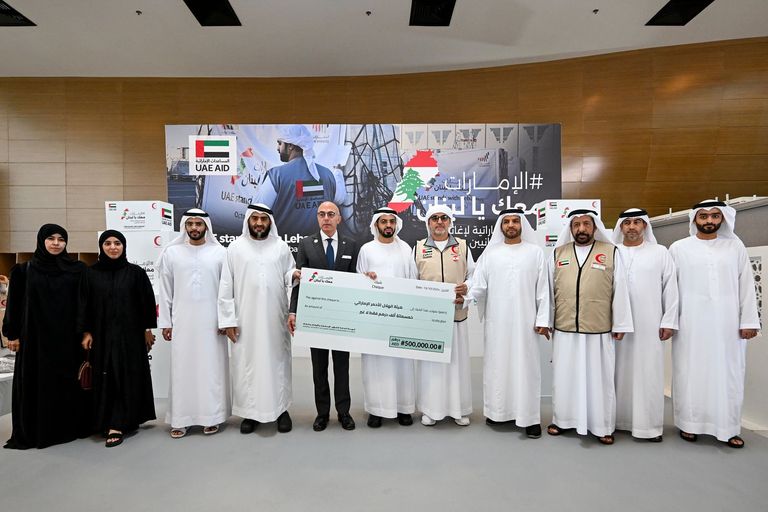 جمع 250 طناً من المساعدات الإغاثية بمشاركة مجتمعية واسعة في أبوظبي