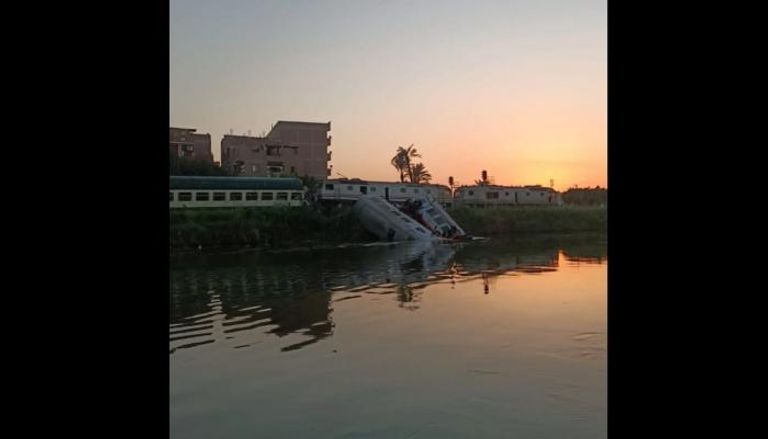 حادث قطار المنيا