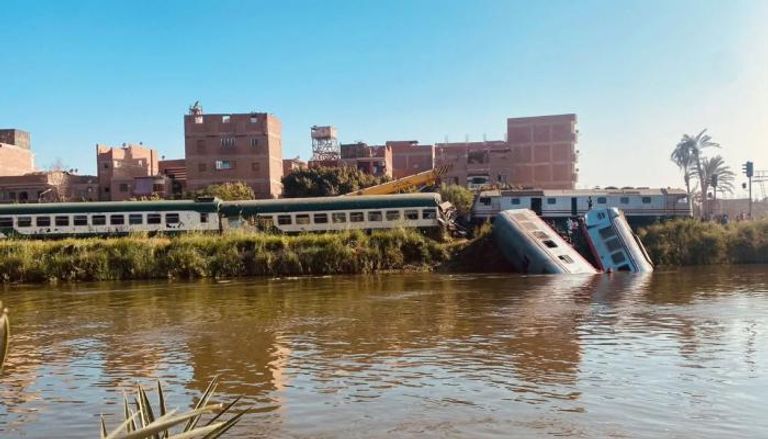 حادث قطار المنيا