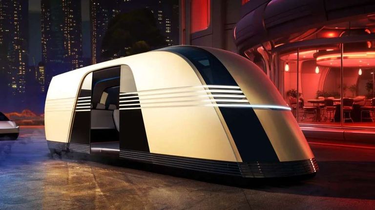 روبوفان القطار المستوحى منه تصميم روبوفان