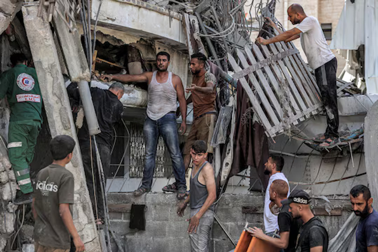 أحياء مدمرة بالكامل في شمال قطاع غزة