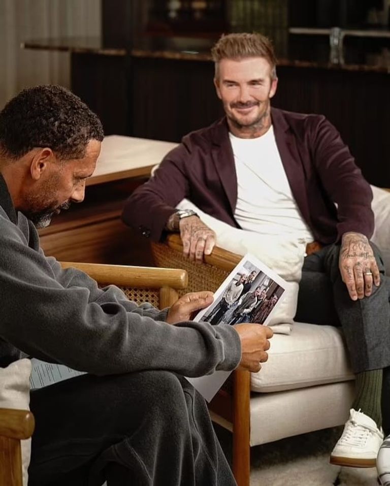 ديفيد بيكهام رفقة فيكتوريا