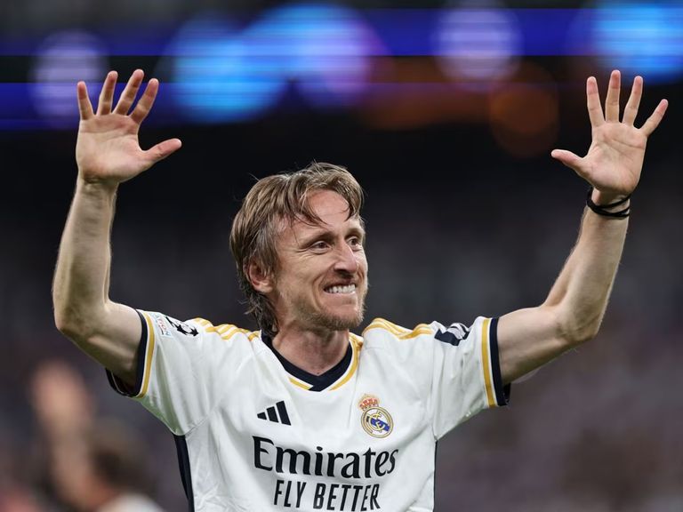 لوكا مودريتش نجم ريال مدريد