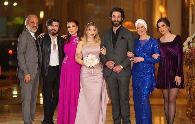 صورة من حفل الزفاف