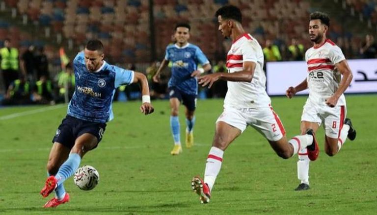 موعد مباراة الزمالك وبيراميدز والقنوات الناقلة 