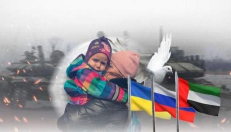 الشيخ محمد بن زايد آل نهيان وفلاديمير بوتين