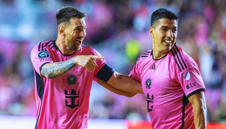 ليونيل ميسي ولويس سواريز ونيمار