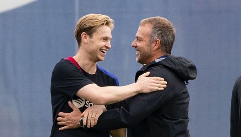 هانز فليك وفرينكي دي يونغ هانز فليك وفرينكي دي يونغ