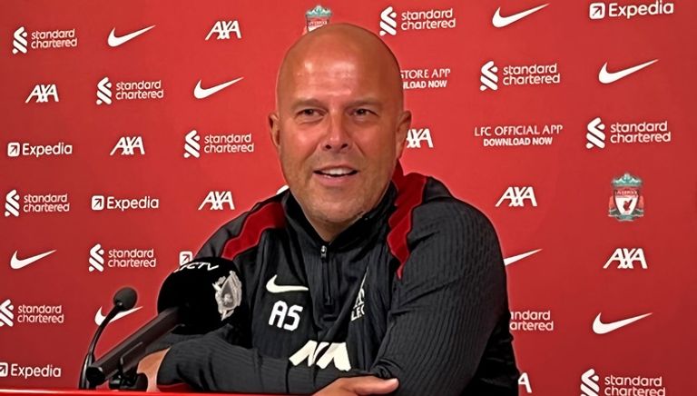 أرن سلوت محمد صلاح نجم ليفربول