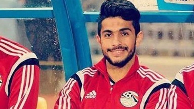 الاعب أيمن شرف