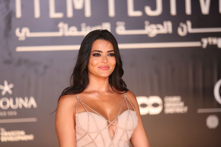 أسماء جلال في الجونة السينمائي