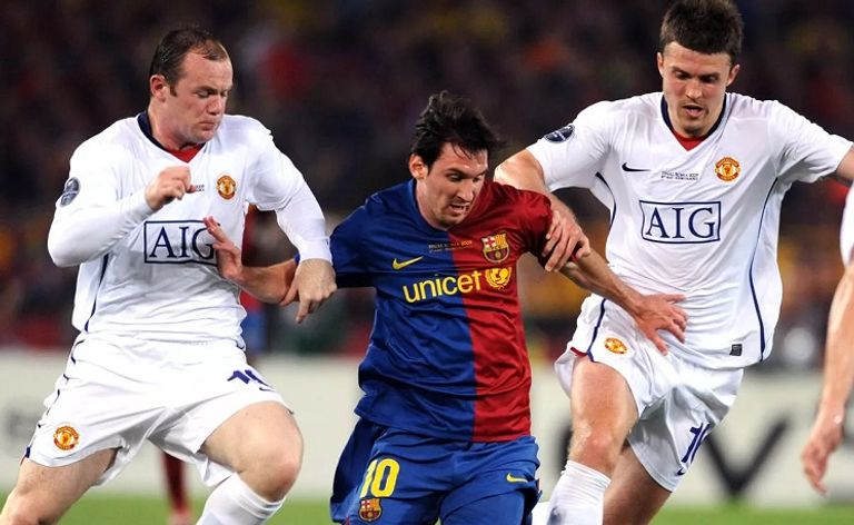 مانشستر يونايتد وبرشلونة مانشستر سيتي الإنجليزي