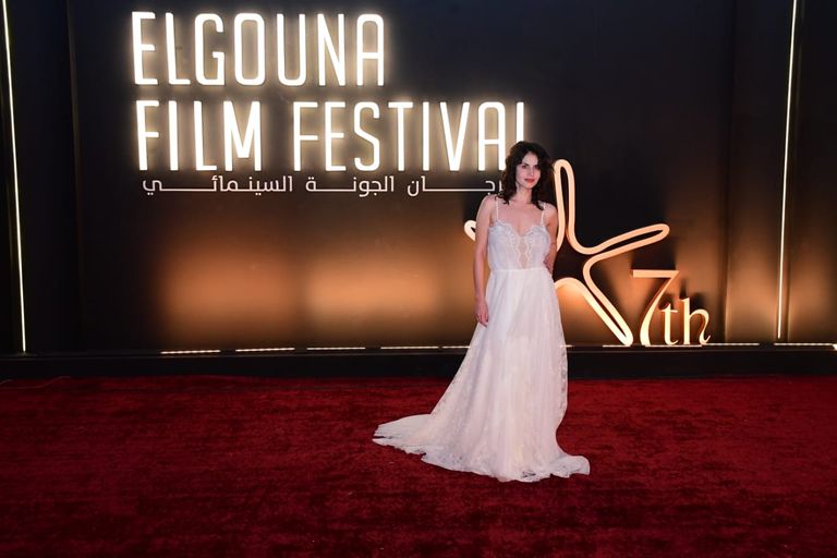 مي سليم في حفل افتتاح مهرجان الجونة السينمائي