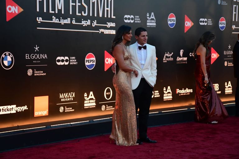 مي سليم في حفل افتتاح مهرجان الجونة السينمائي