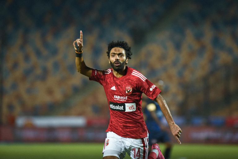 حسين الشحات أثناء حواره مع