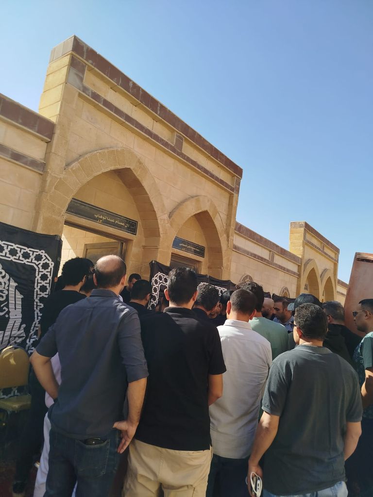 جنازة والدة أحمد عصام