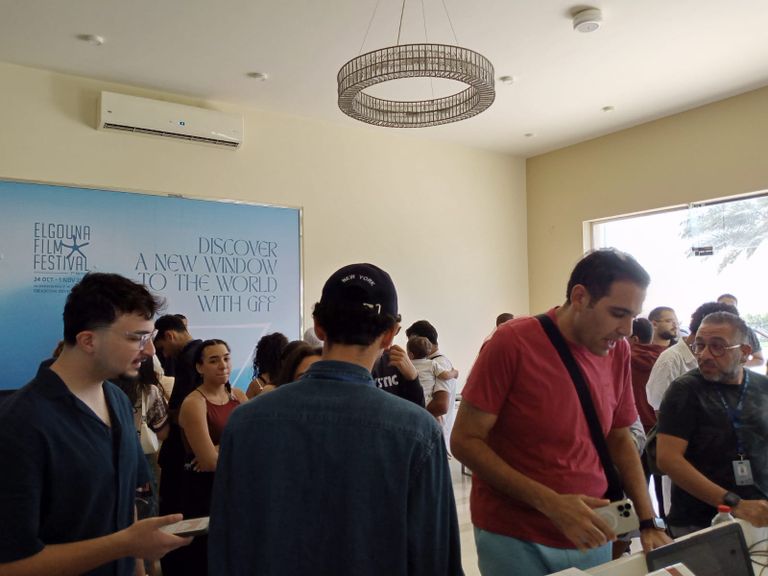 إقبال كبير على عروض مهرجان الجونة