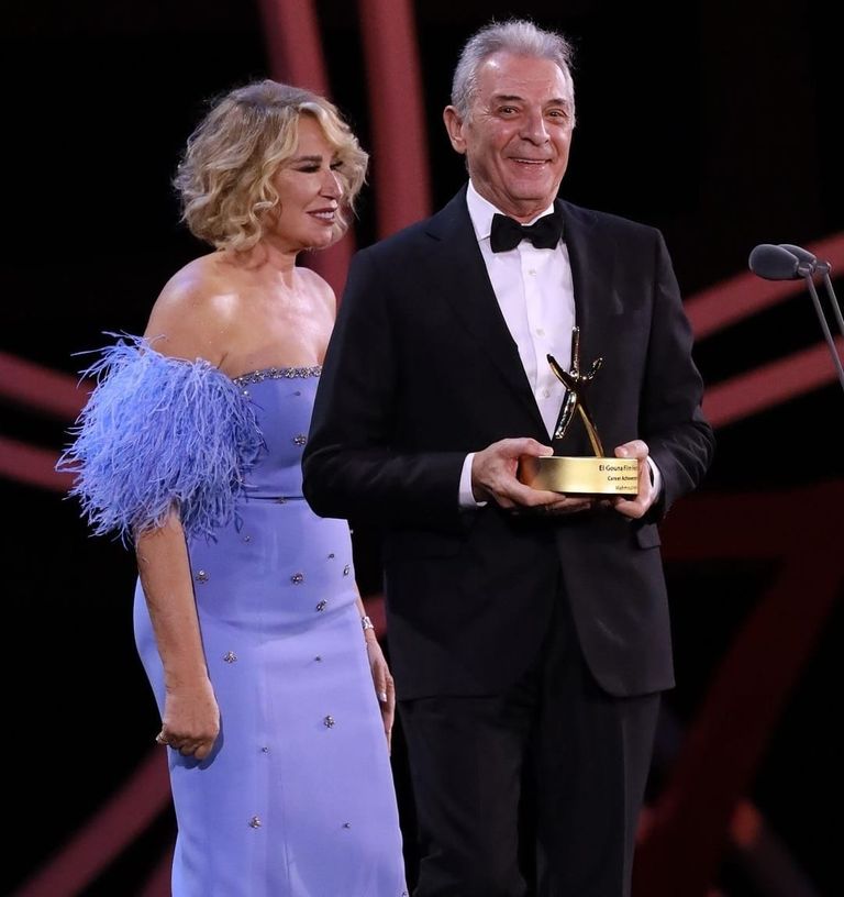 محمود حميدة ومريم الخشت