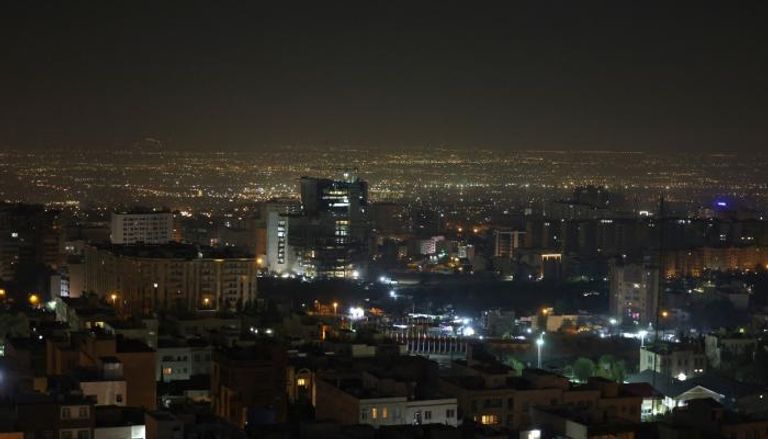 منظر عام لطهران بعد ضربات إسرائيل