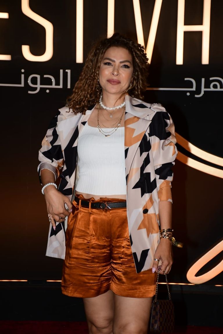 ألفت عمر في مهرجان الجونة