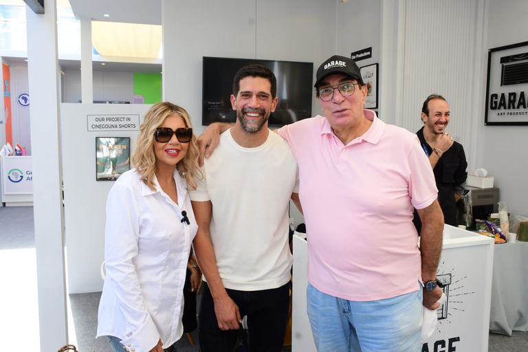 نيللي كريم في سوق الجونة