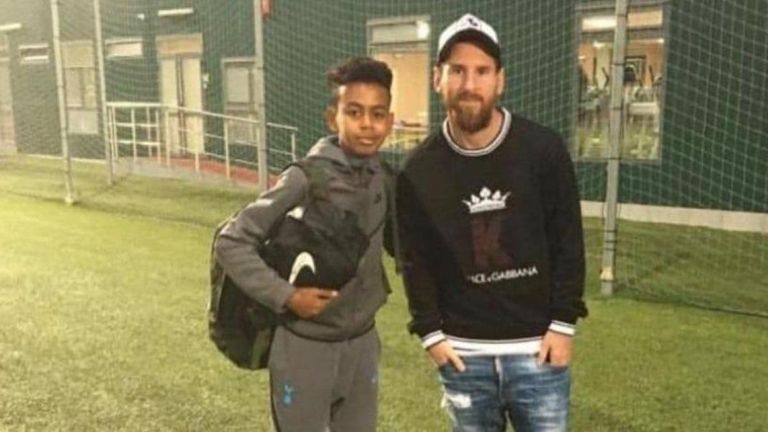 ميسي ولامين يامال برشلونة متصدر الدوري الإسباني