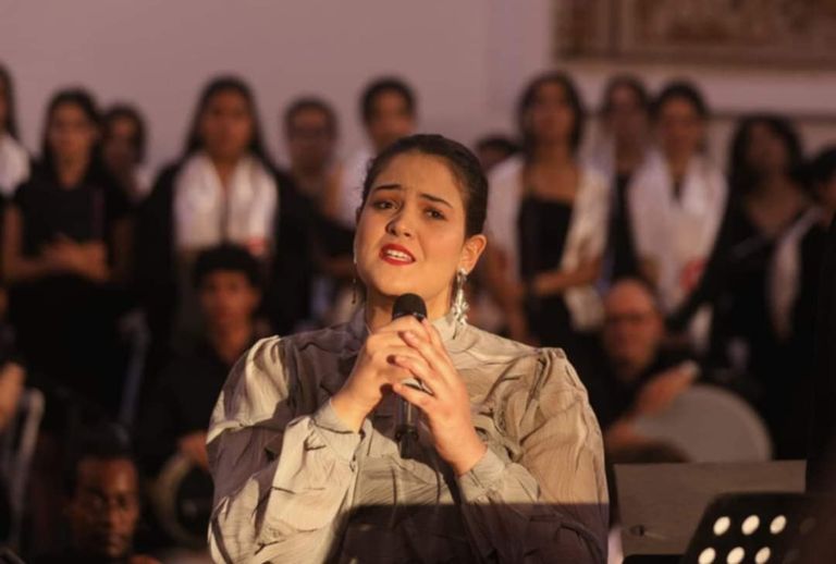 صورة من الاحتفال داخل متحف باردو بالعاصمة