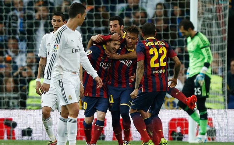 ريال مدريد وبرشلونة برشلونة وريال مدريد