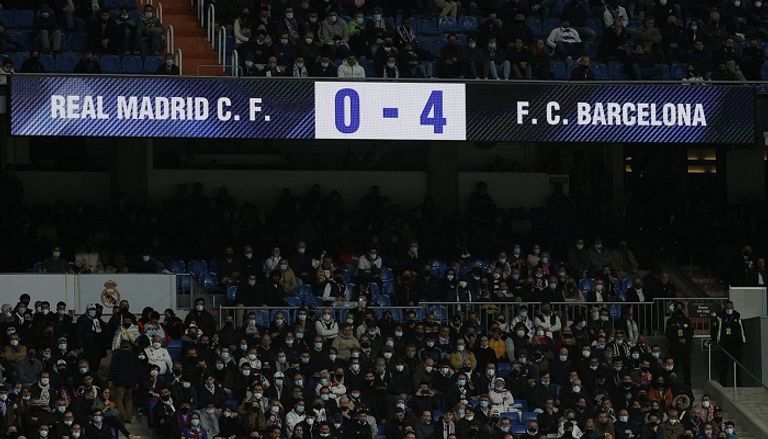برشلونة وريال مدريد برشلونة وريال مدريد