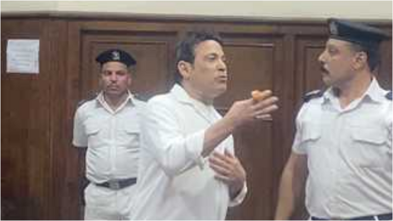 سعد الصغير في محاكمته محاكمة المطرب الشعبي سعد الصغير